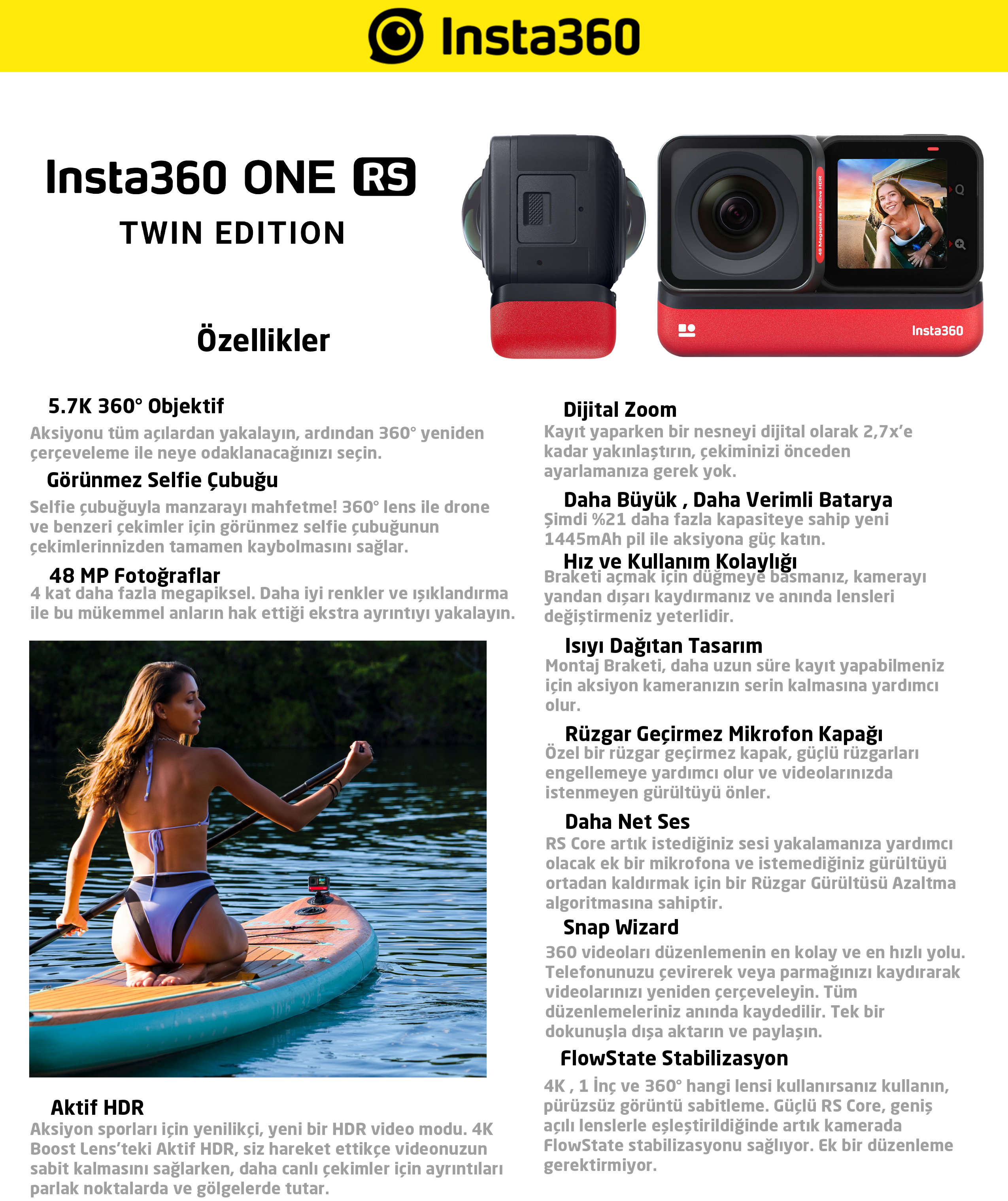 Insta360 ONE RS TWIN Edition